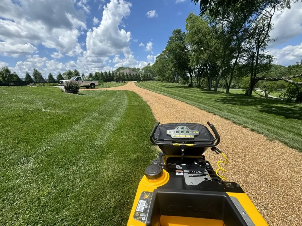 Stinger Gateway professional lawn treatment equipment used by Mr. Lawn Care